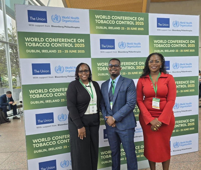 Y-ACT team members attend the World Conference on Tobacco Control 2025